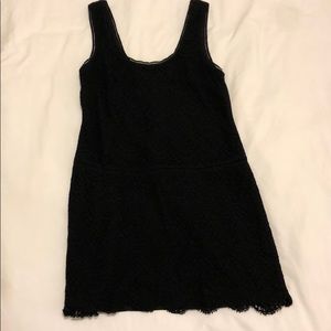 Black juicy couture crochet dress